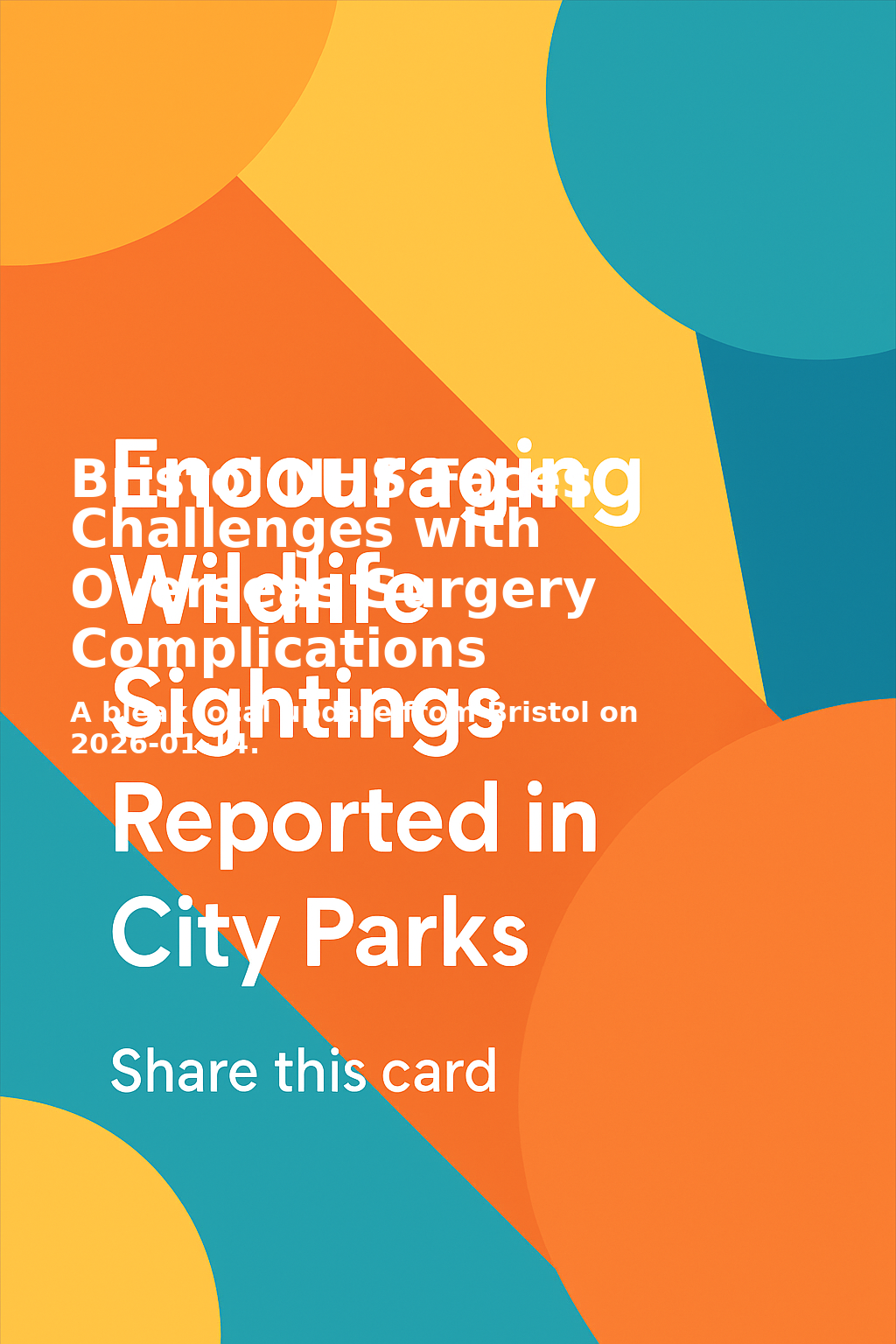 Share card for Bristol NHS Faces Challenges with Overseas Surgery Complications