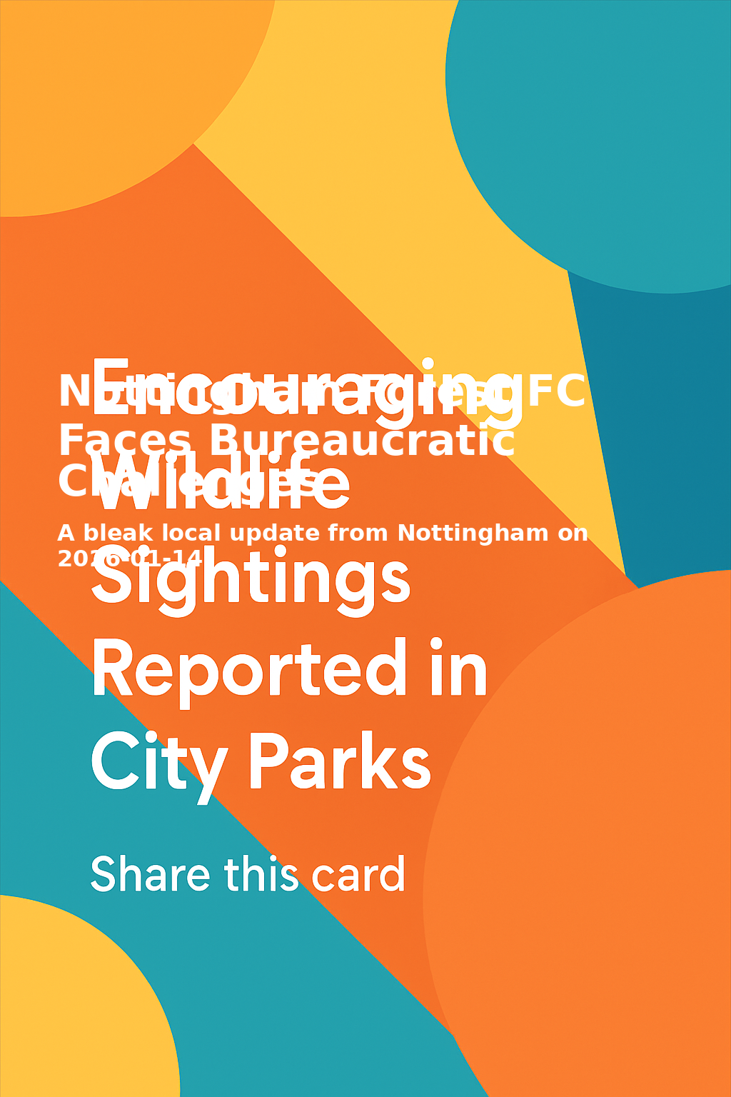 Share card for Nottingham Forest FC Faces Bureaucratic Challenges