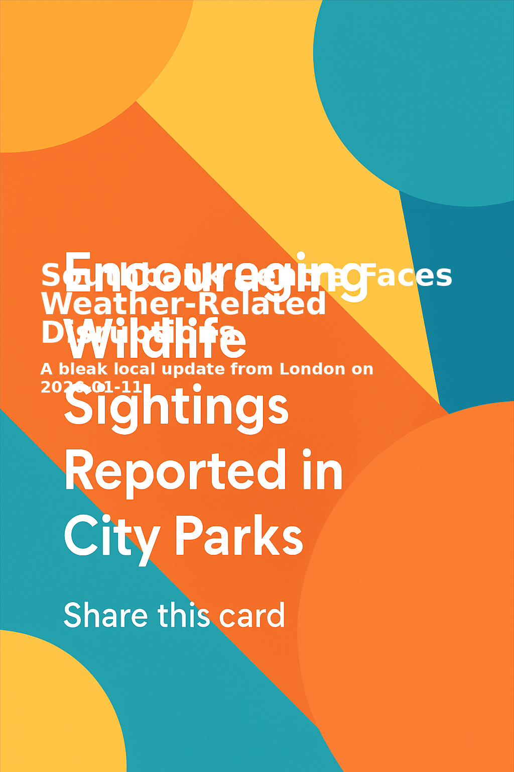Share card for Southbank Centre Faces Weather-Related Disruptions